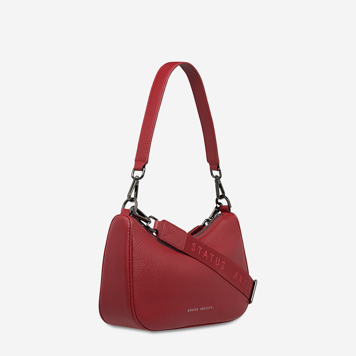 Status Anxiety Look Both Ways Handbag Rouge