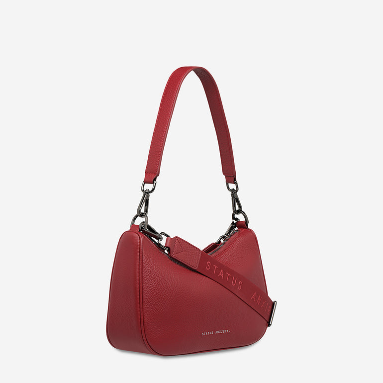 Status Anxiety Look Both Ways Handbag Rouge