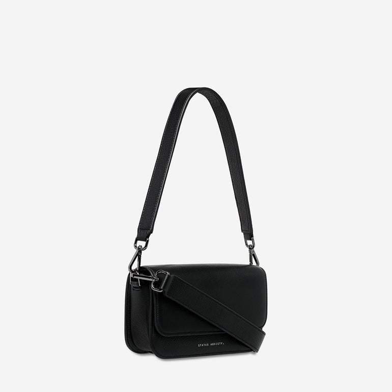 Status Anxiety Lost In The Light Women's Leather Bag Black