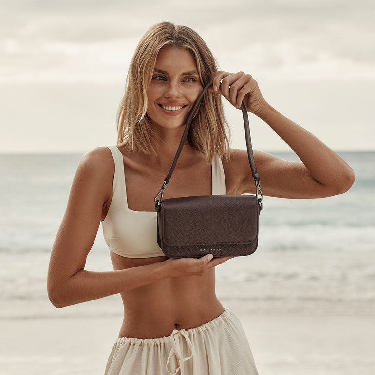 Status Anxiety Lost In The Light Women's Leather Bag Cocoa