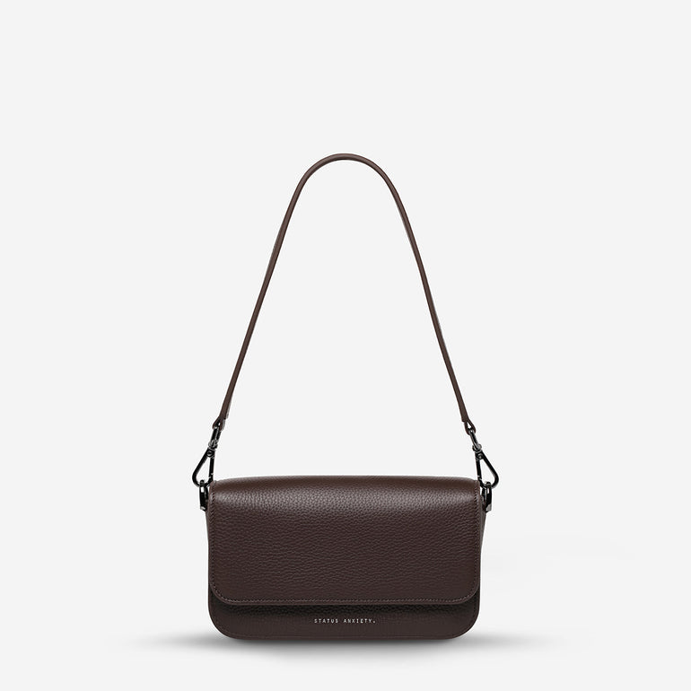 Status Anxiety Lost In The Light Women's Leather Bag Cocoa