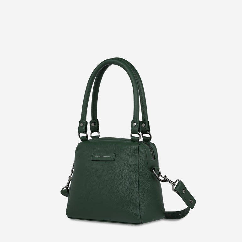 Status Anxiety Mini Mountains Women's Leather Handbag Green