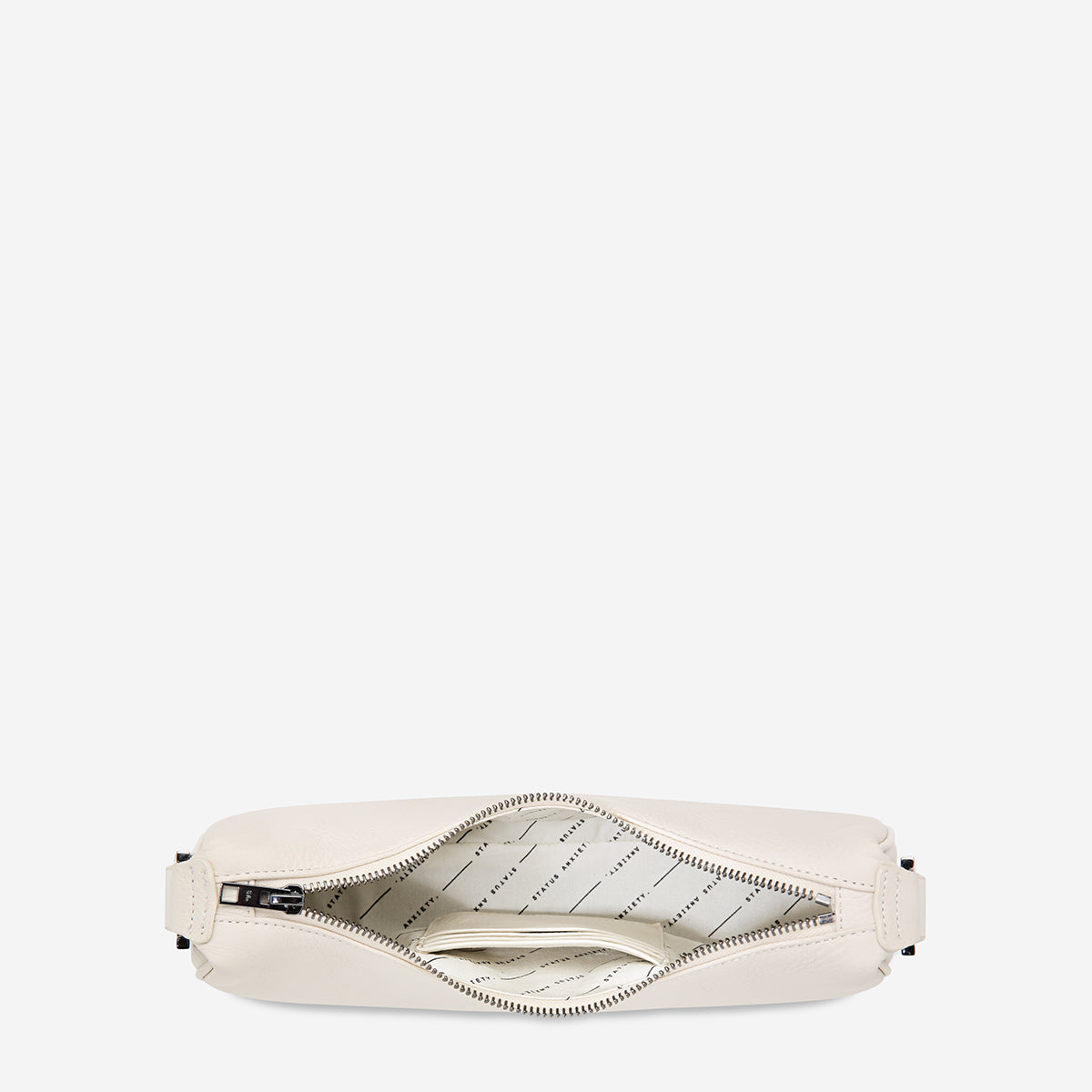 Status Anxiety Not That Simple Women's Leather Bag Chalk