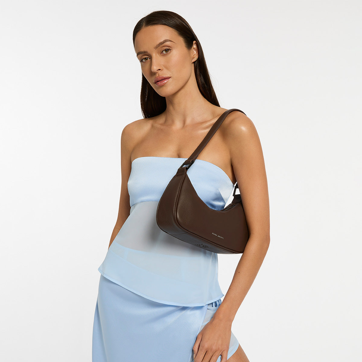 Status Anxiety Not That Simple Women's Leather Bag Cocoa