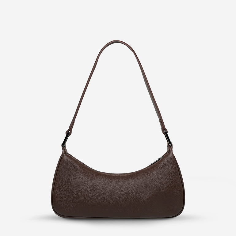 Status Anxiety Not That Simple Women's Leather Bag Cocoa