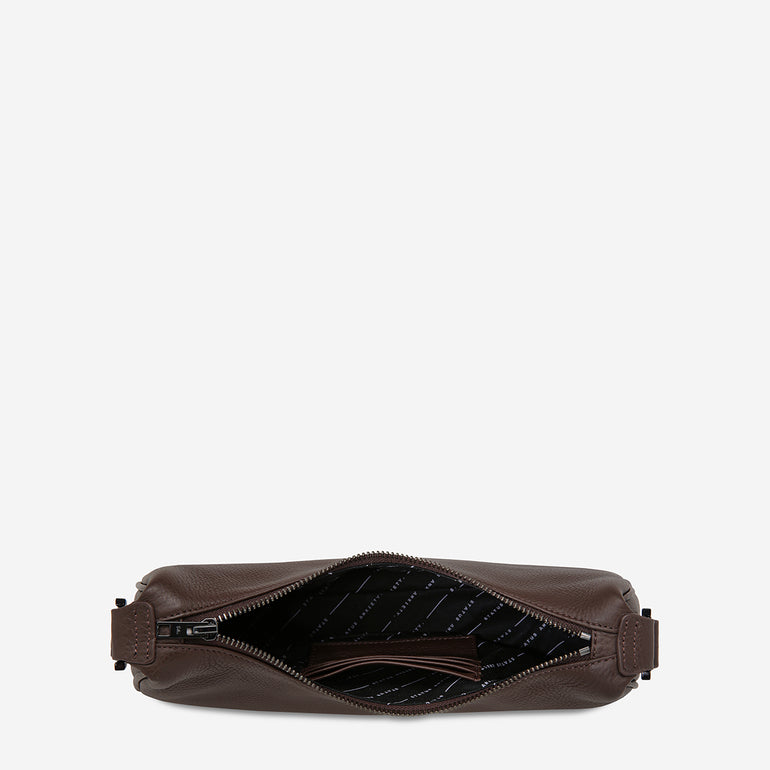 Status Anxiety Not That Simple Women's Leather Bag Cocoa