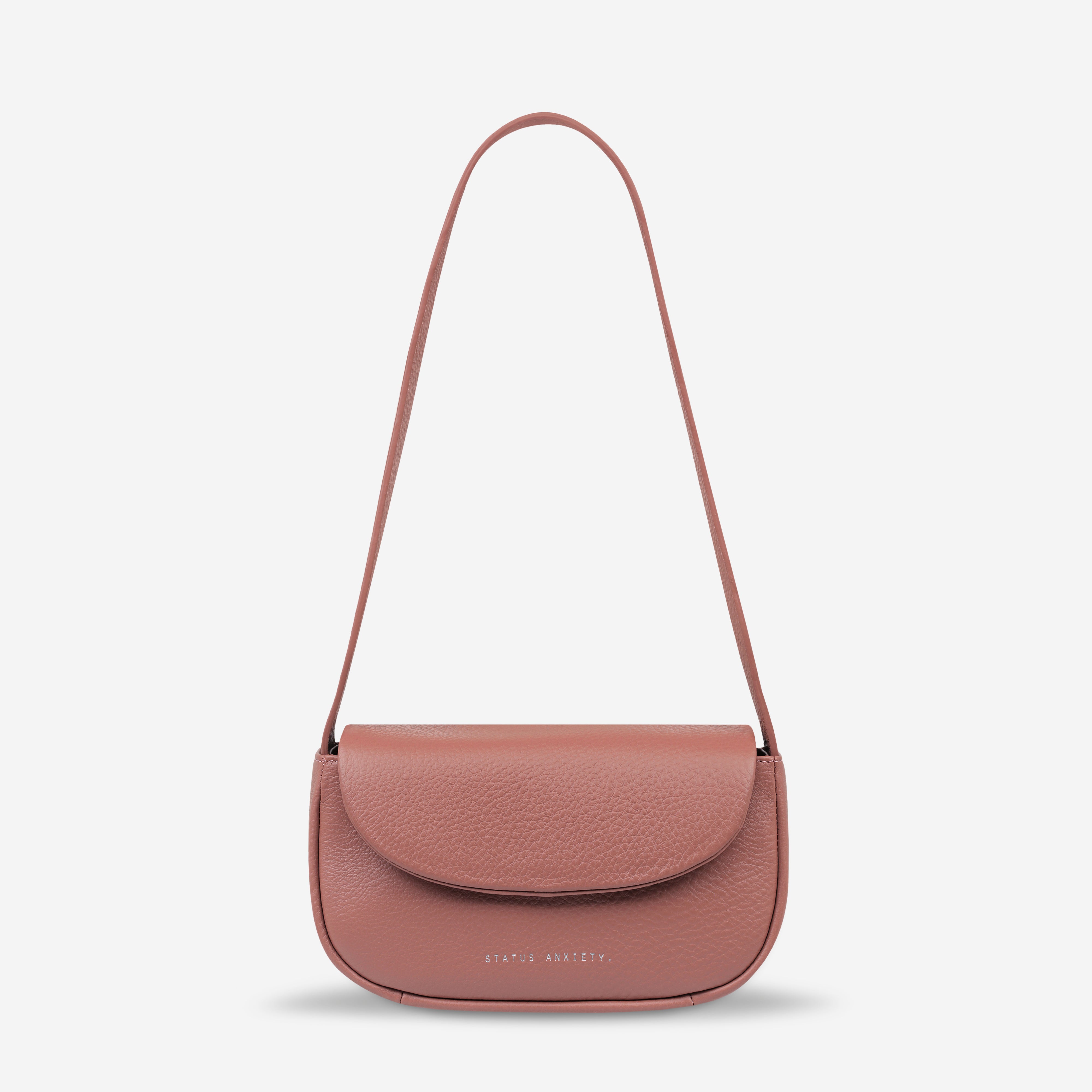 Status Anxiety One of these days Women's Leather Bag Dusty Rose