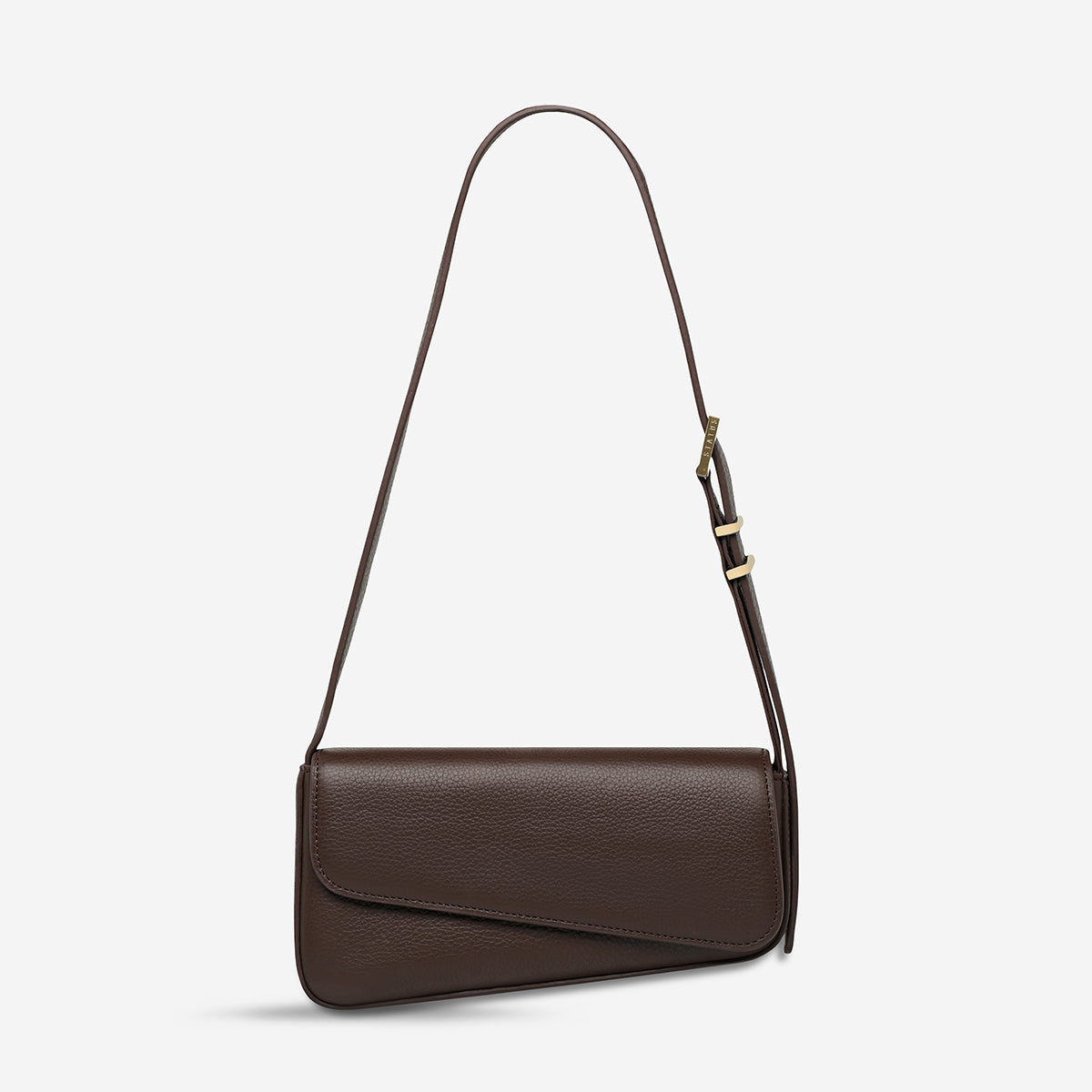 Status Anxiety Overnight Obsession Women's Leather Bag Cocoa/Gold