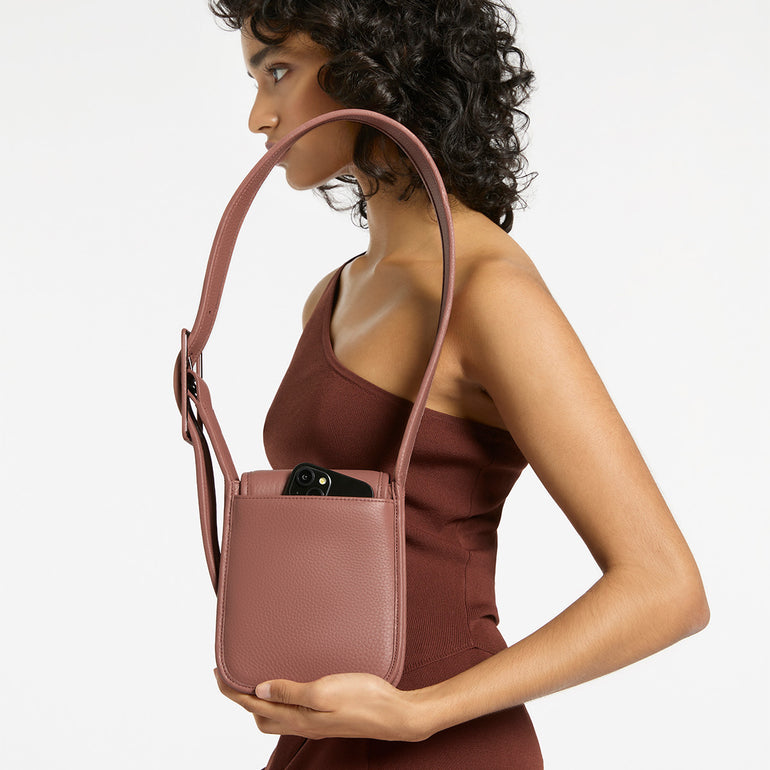 Status Anxiety Perplex Women's Leather Bag Dusty Rose