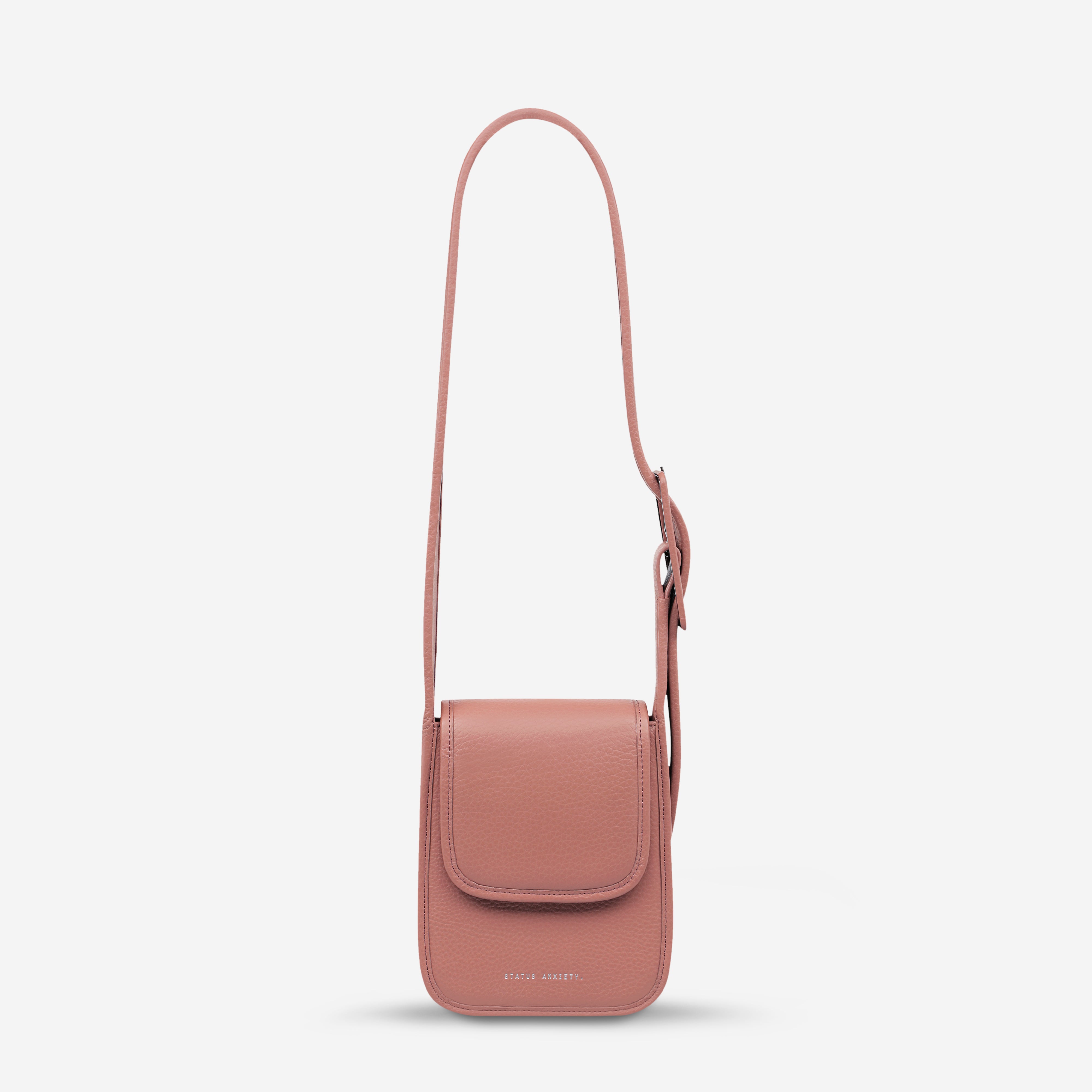 Status Anxiety Perplex Women's Leather Bag Dusty Rose