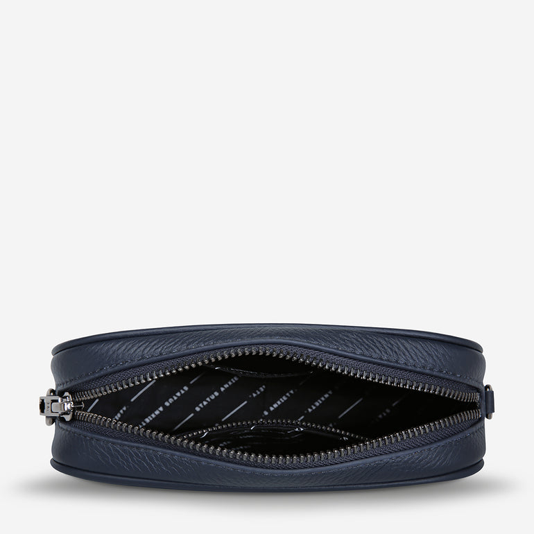 Status Anxiety Look Both Ways Handbag Midnight Blue