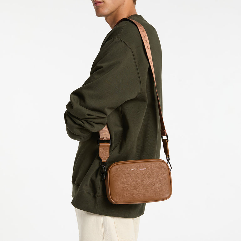 Status Anxiety Plunder With Webbed Strap Camel