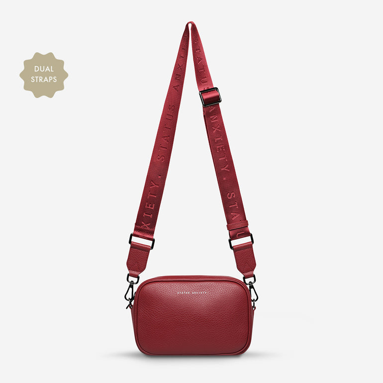 Status Anxiety Plunder With Dual Straps Rouge