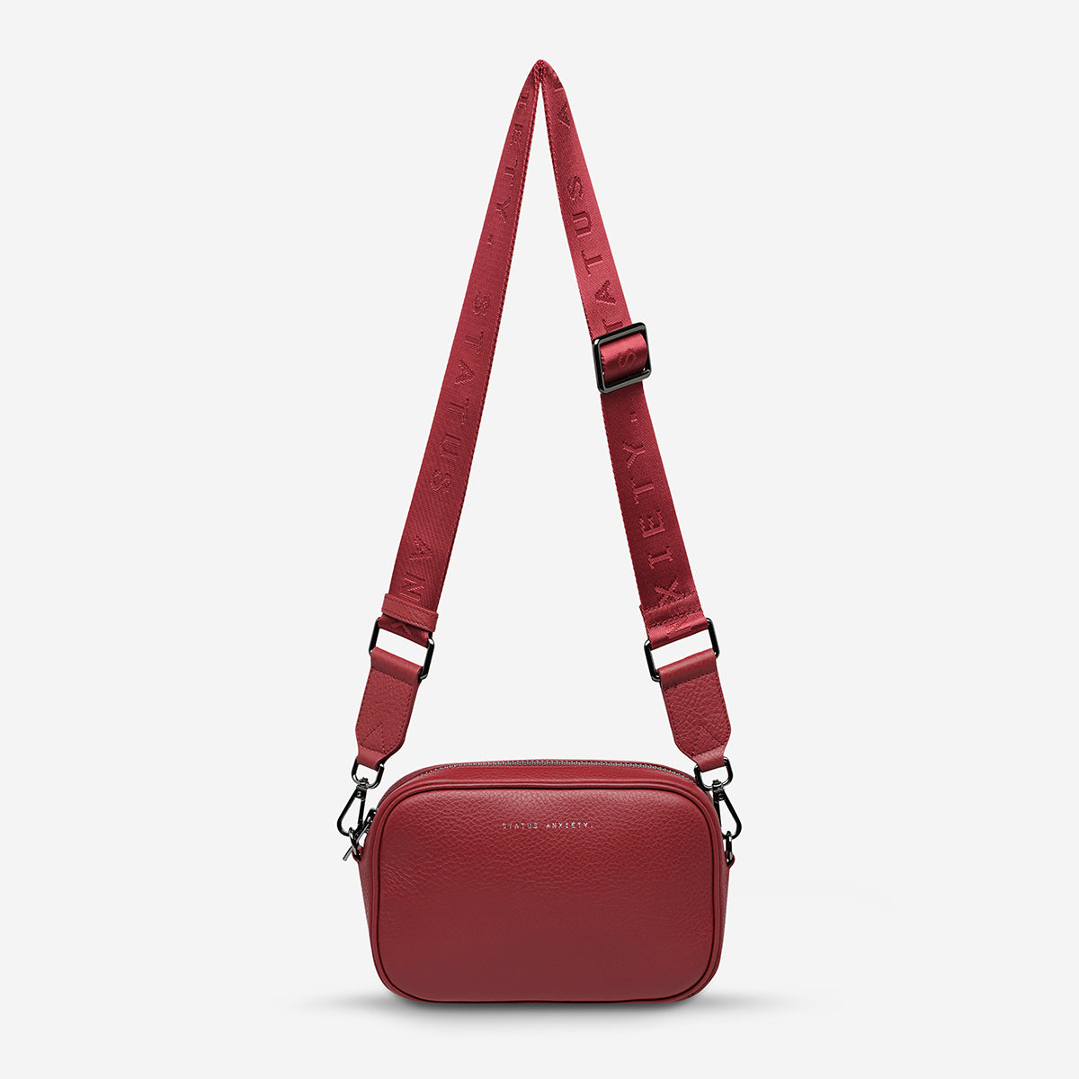 Status Anxiety Plunder With Webbed Strap Rouge
