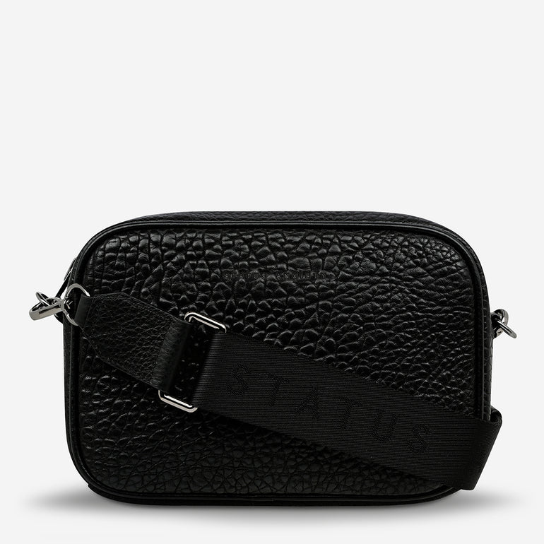 Status Anxiety Plunder With Webbed Strap Black Bubble
