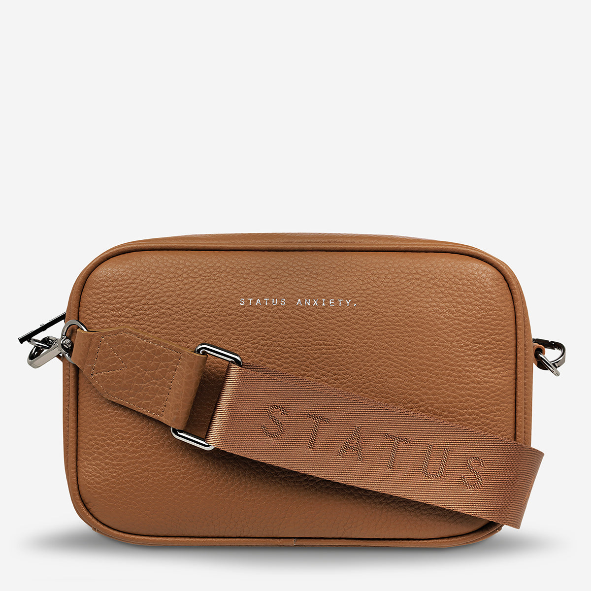 Plunder Bag With Webbed Strap - Camel