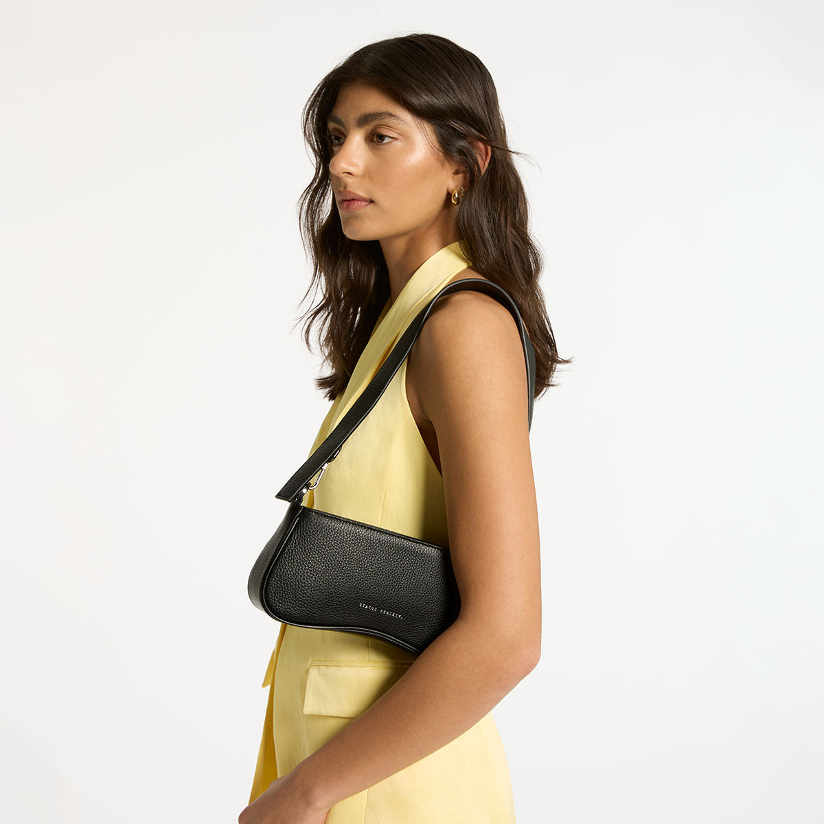 Status Anxiety Polaris Women's Leather Bag Black