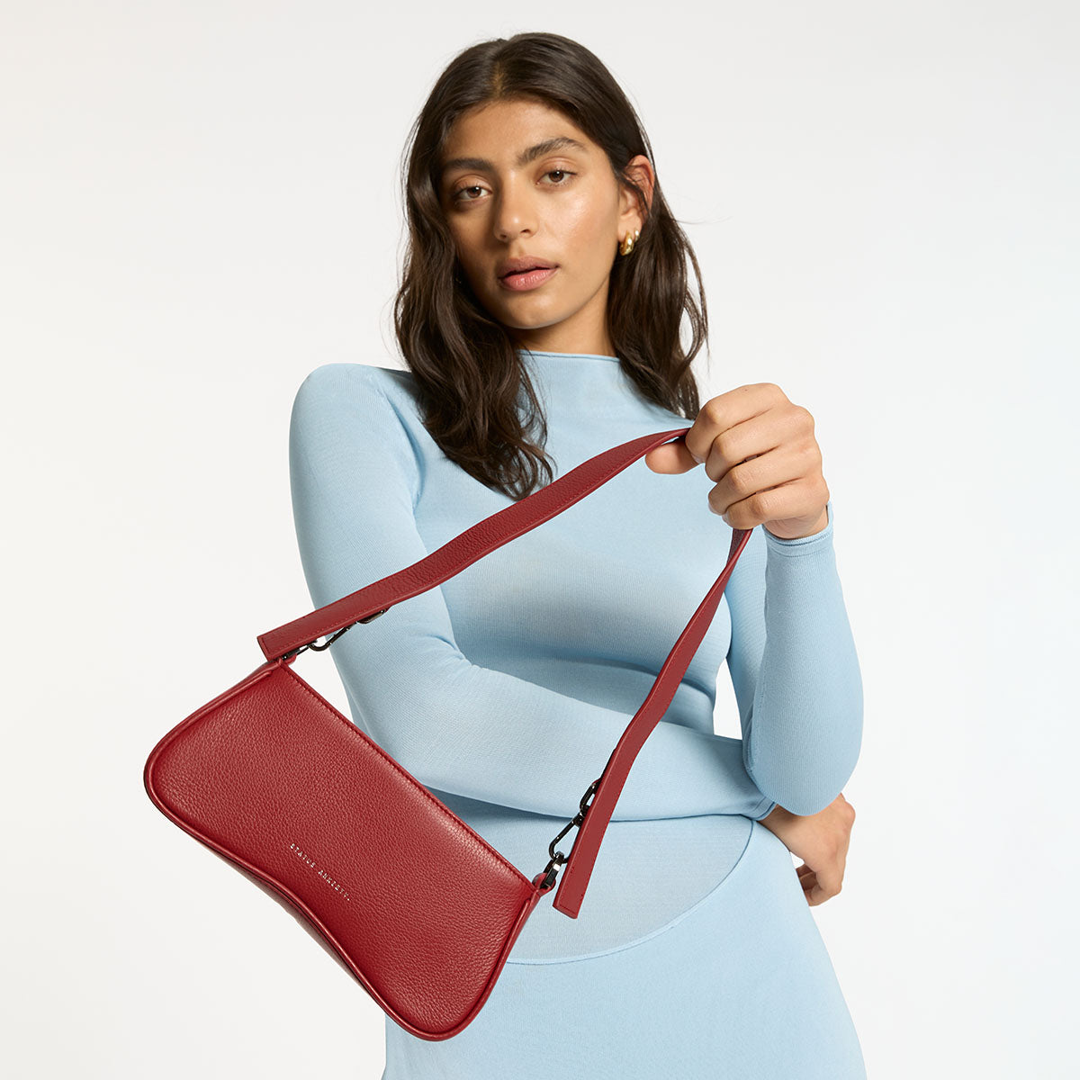 Status Anxiety Polaris Women's Leather Bag Rouge