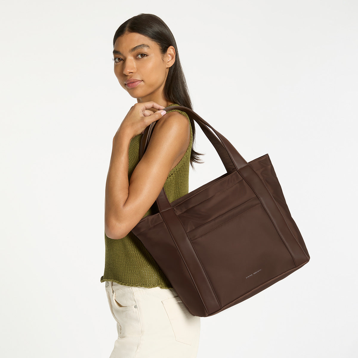 Mikah Recycled Bag - Truffle