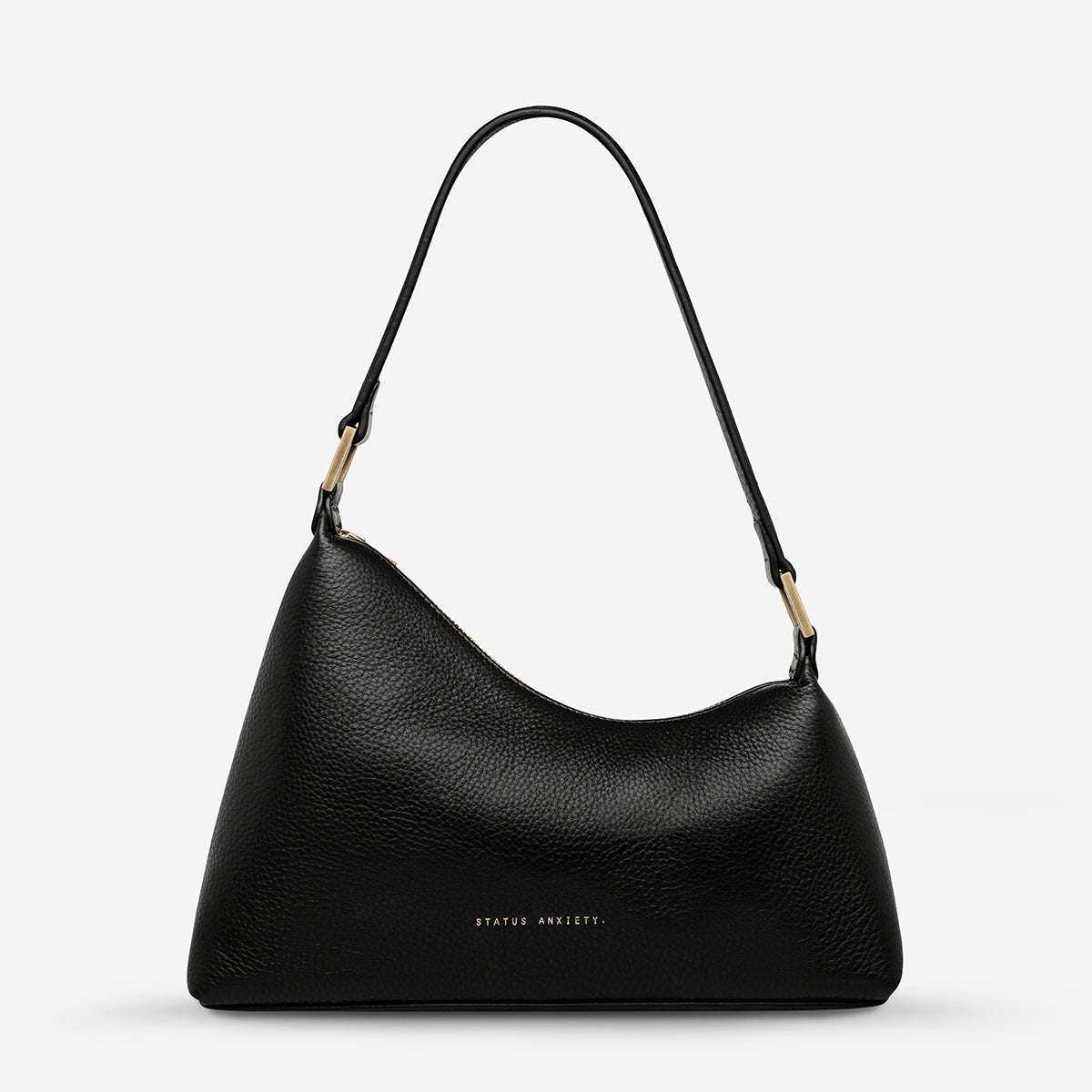 Status Anxiety Reverie Women's Leather Shoulder Bag Black/Gold