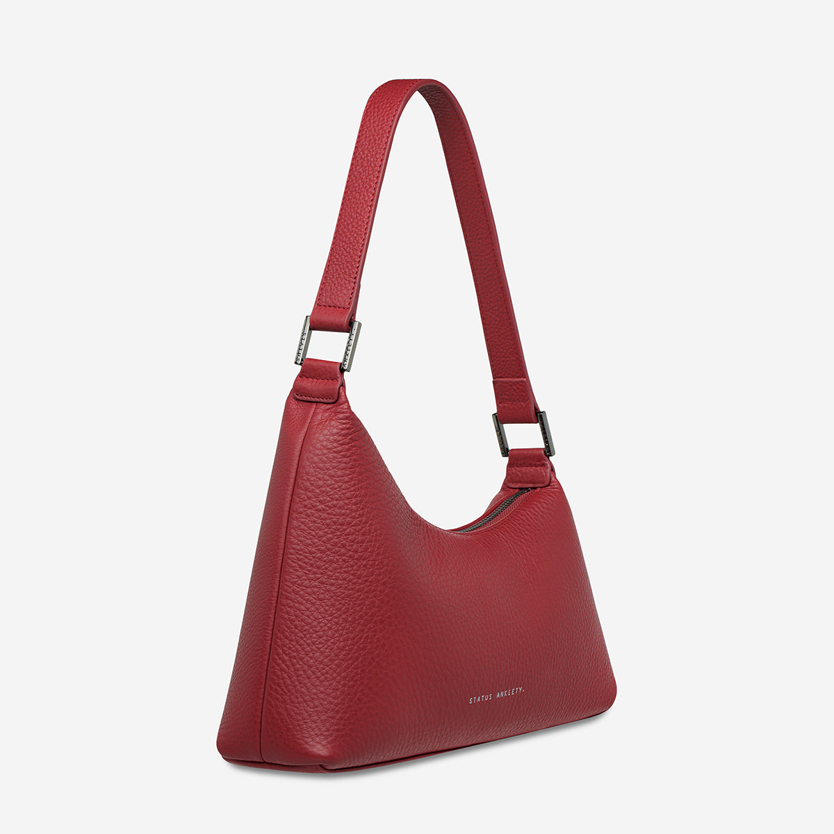 Status Anxiety Reverie Women's Leather Shoulder Bag Rouge
