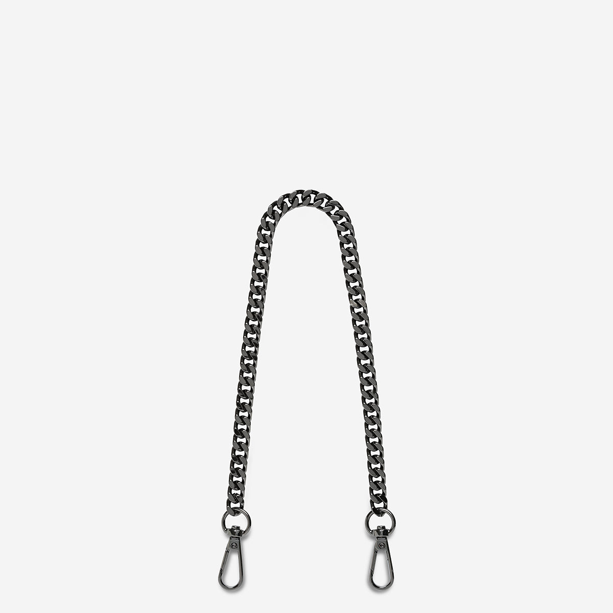 Status Anxiety Gunmetal Chain Strap for Bags