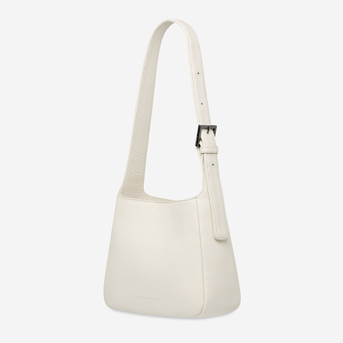 Status Anxiety Slipping Away Women's Leather Bag Chalk