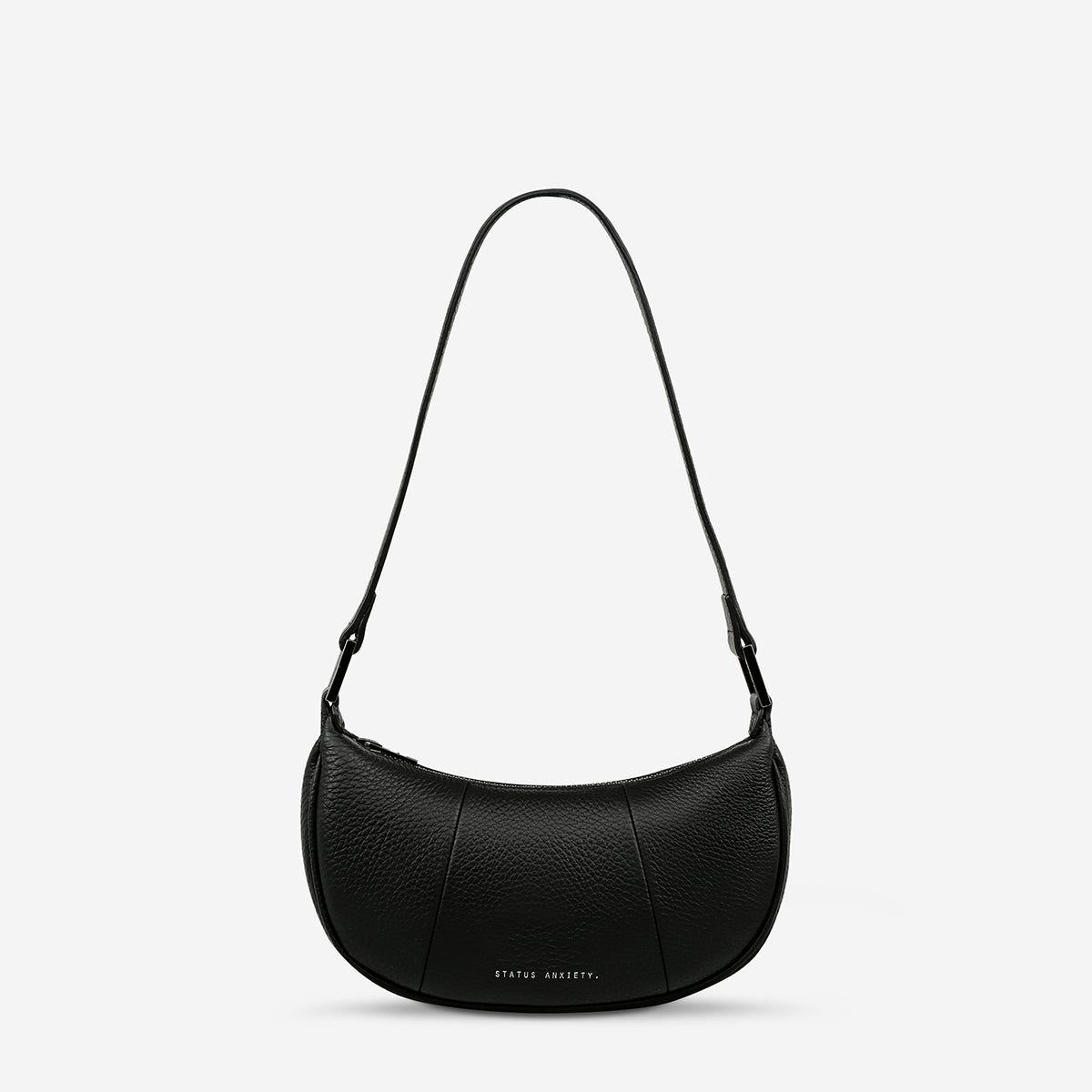 Solus Women's Black Leather Bag | Status Anxiety®