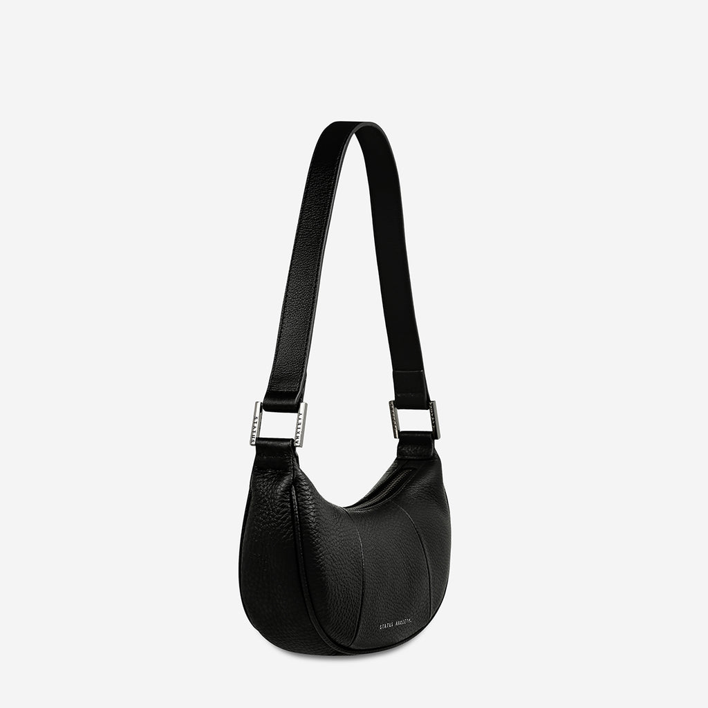 Solus Women's Black Leather Bag | Status Anxiety®