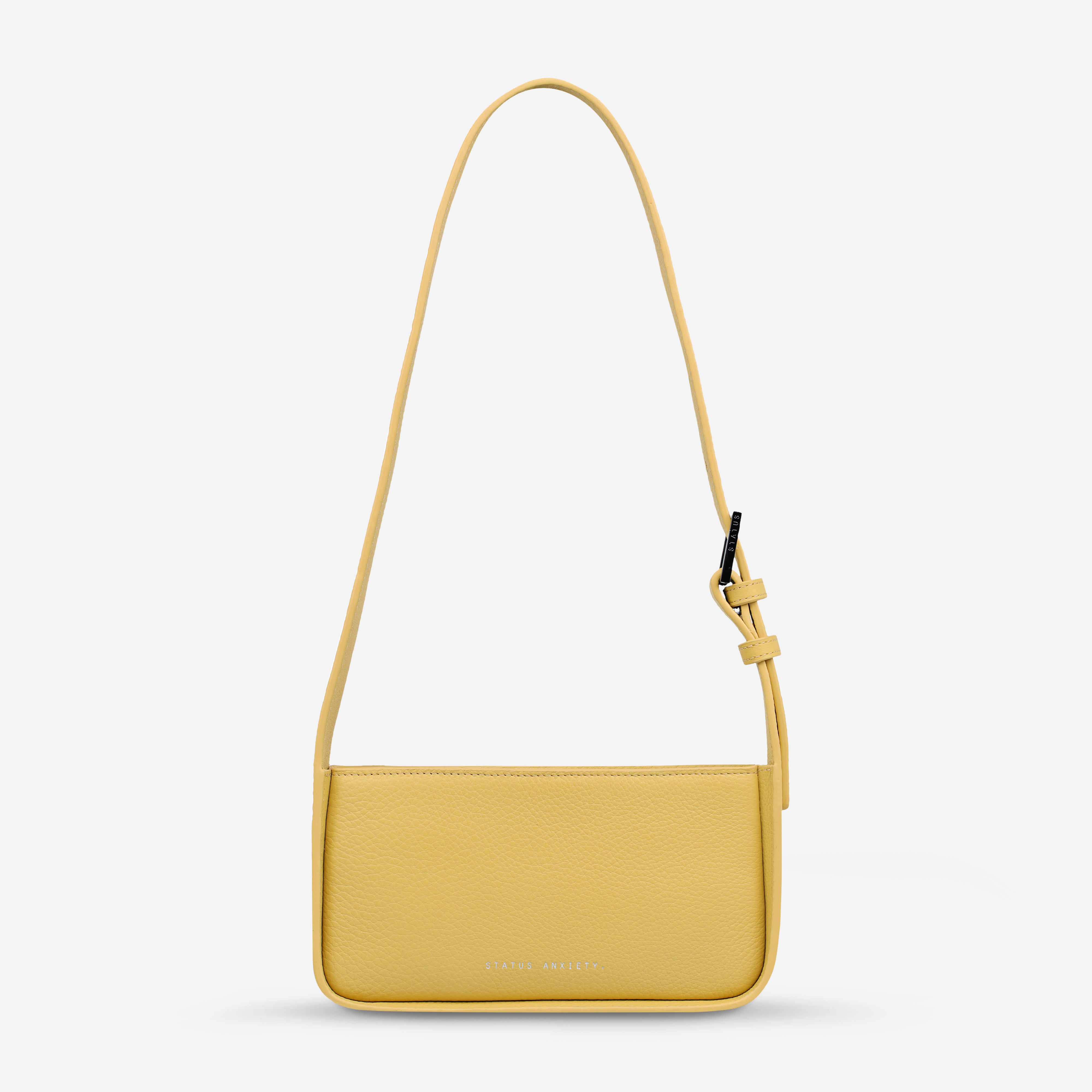 Status Anxiety State Of Mind Women's Leather Bag Buttermilk