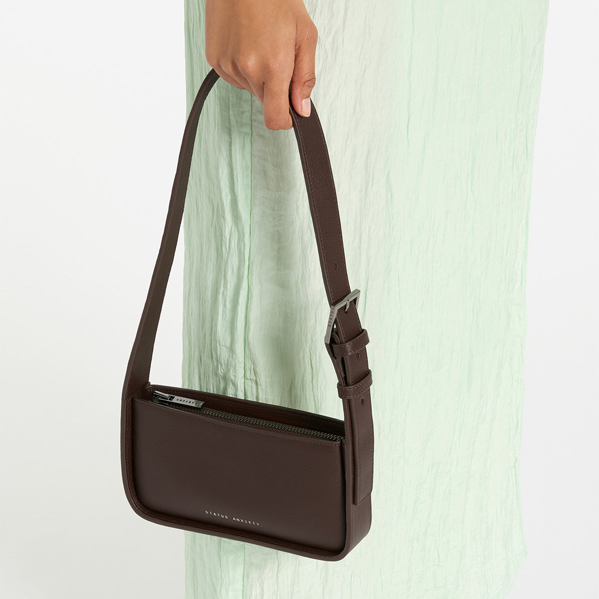 Status Anxiety State Of Mind Women's Leather Bag Cocoa
