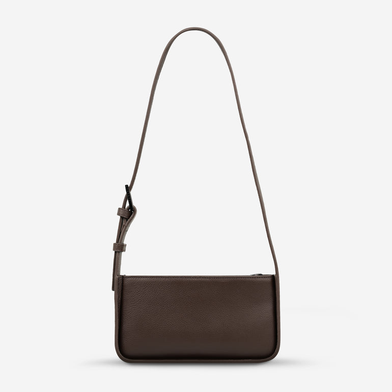 Status Anxiety State Of Mind Women's Leather Bag Cocoa