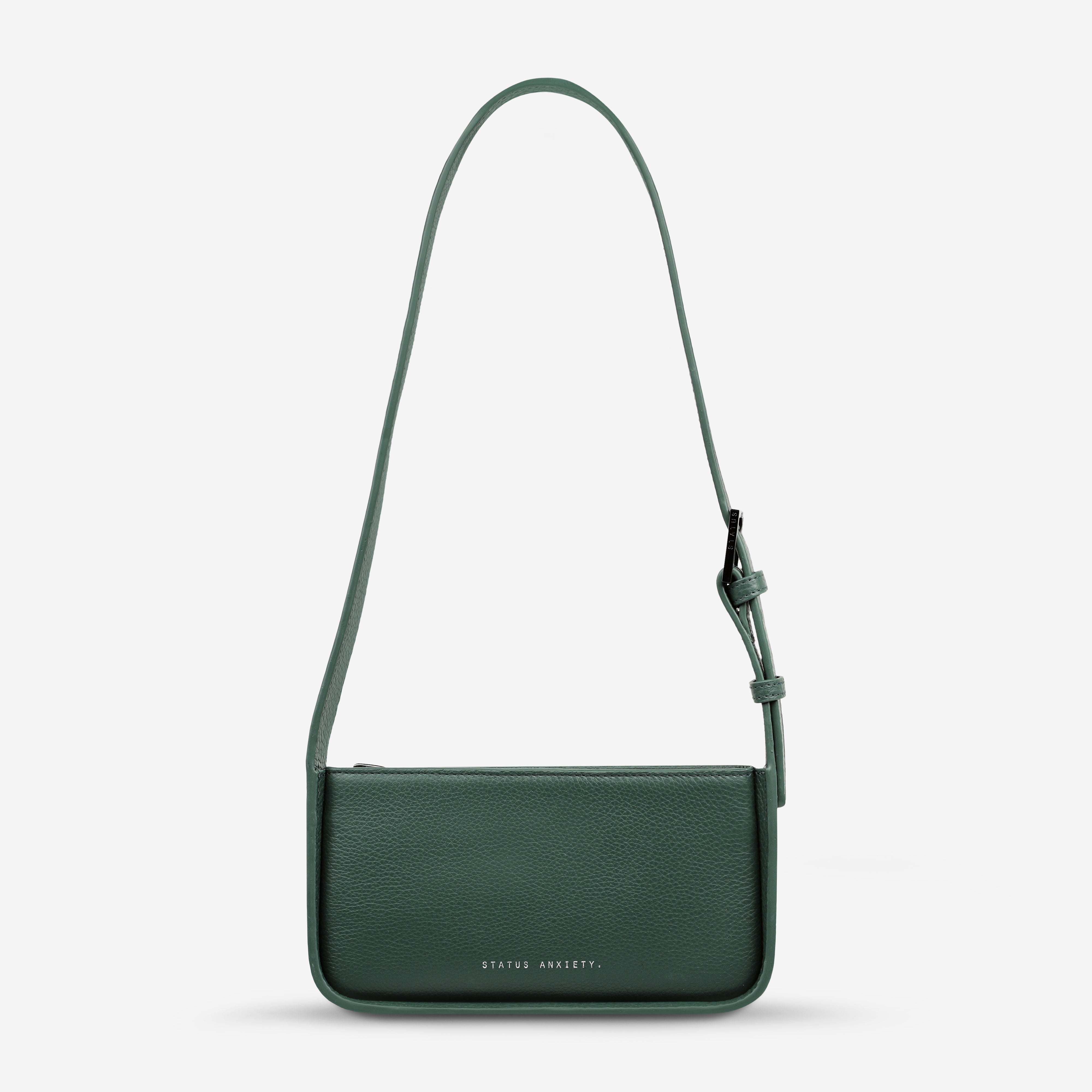 Status Anxiety State Of Mind Women's Leather Bag Green