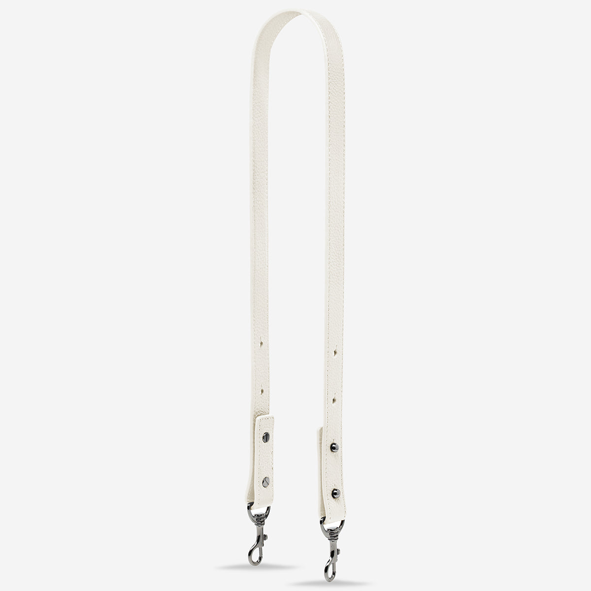 Status Anxiety Chalk Medium Leather Strap for Bags 