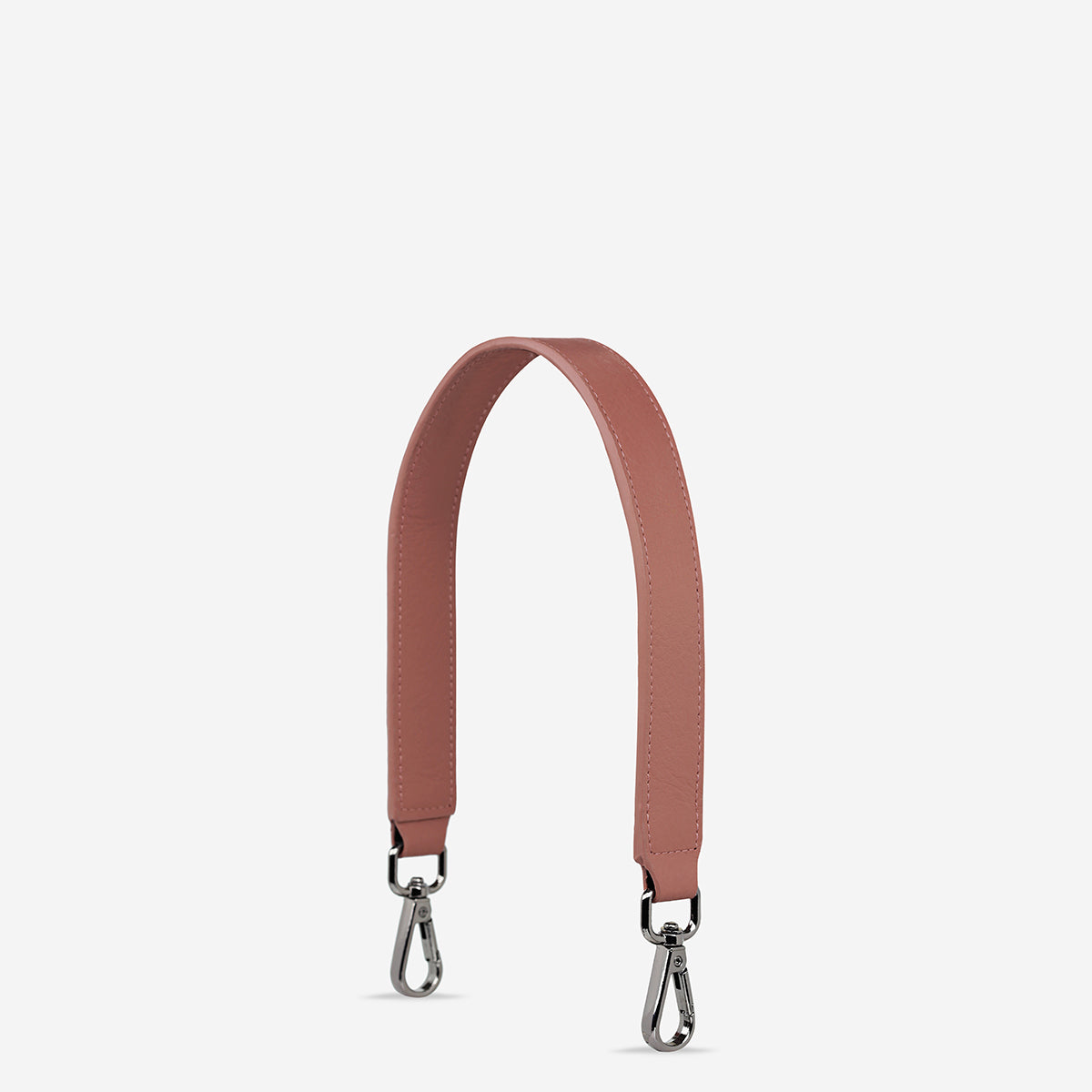 Leather Strap Short - Dusty Rose