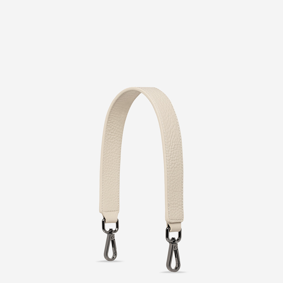 Leather Strap Short - Oat