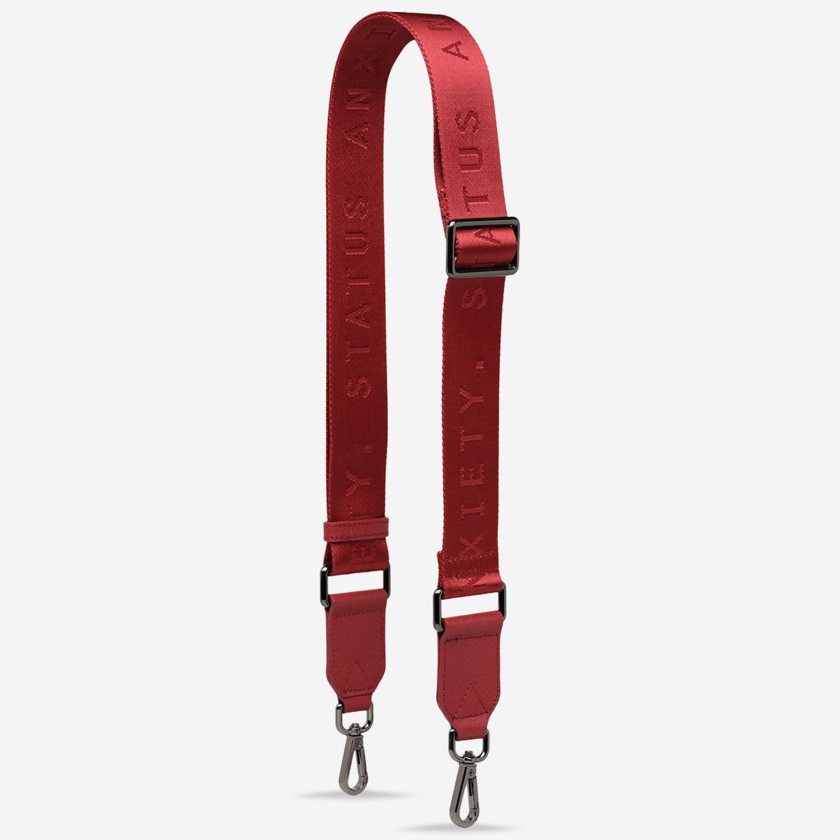 Status Anxiety Rouge Web Strap for Bags
