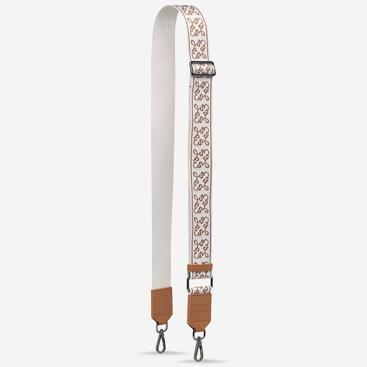Status Anxiety Camel Jacquard Strap for Bags