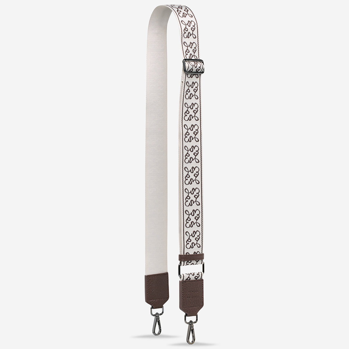 Status Anxiety Cocoa Jacquard Strap for Bags