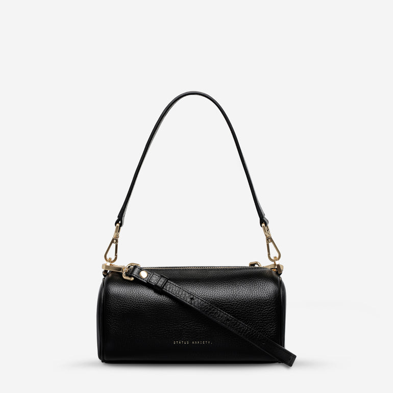 Status Anxiety Sunblind Women's Leather Bag Black