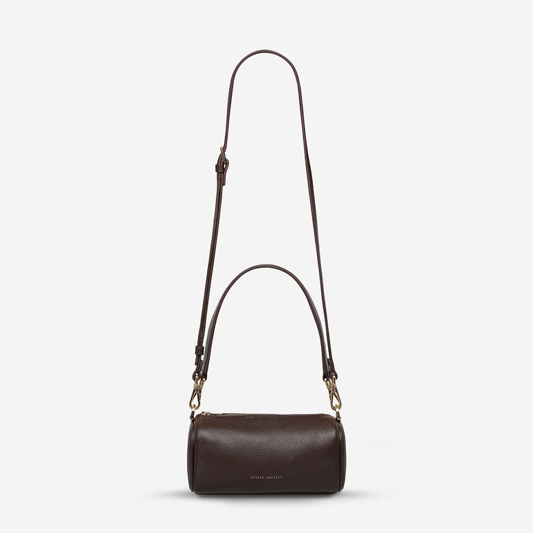 Status Anxiety Sunblind Women's Leather Bag Cocoa