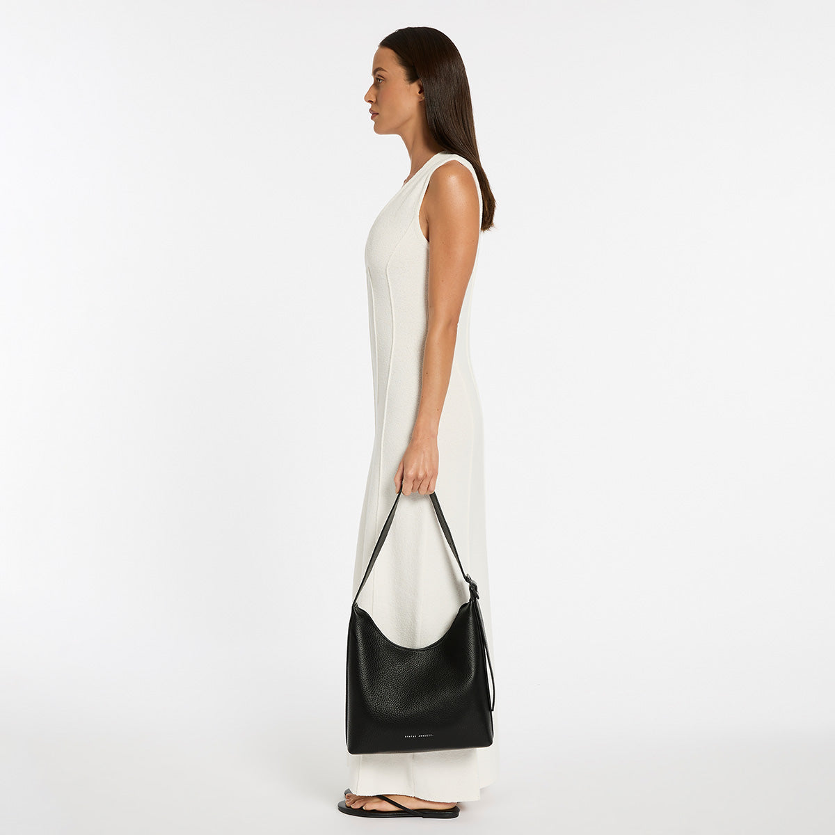 Status Anxiety Take You Higher Women's Leather Tote Bag Black