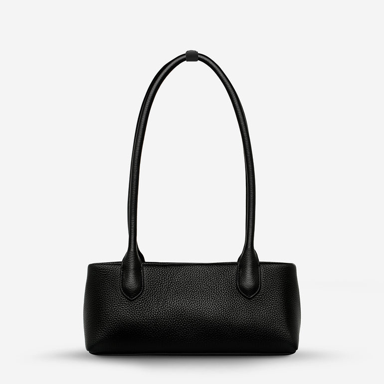 Status Anxiety The Lost Leather Bag Black