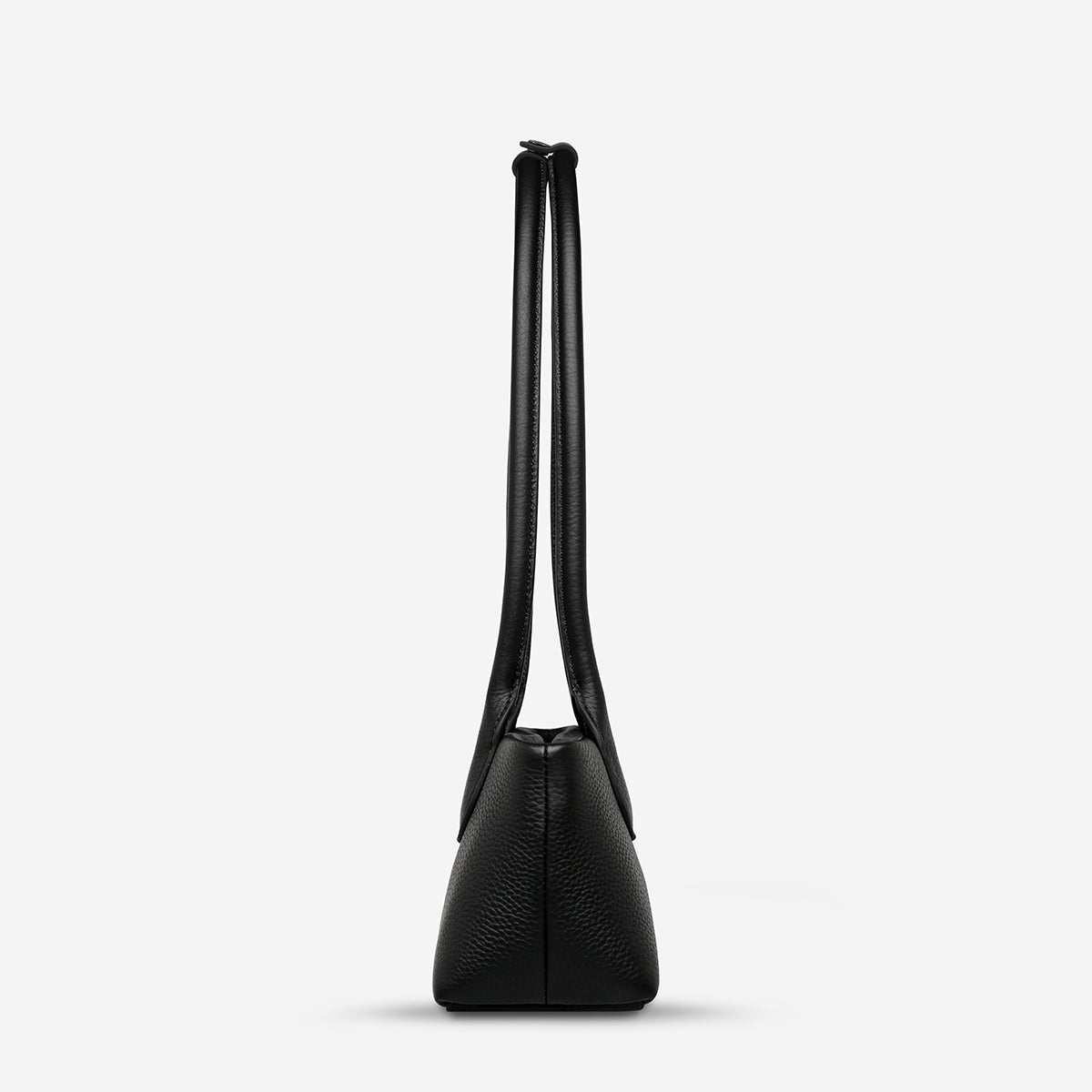 Status Anxiety The Lost Leather Bag Black