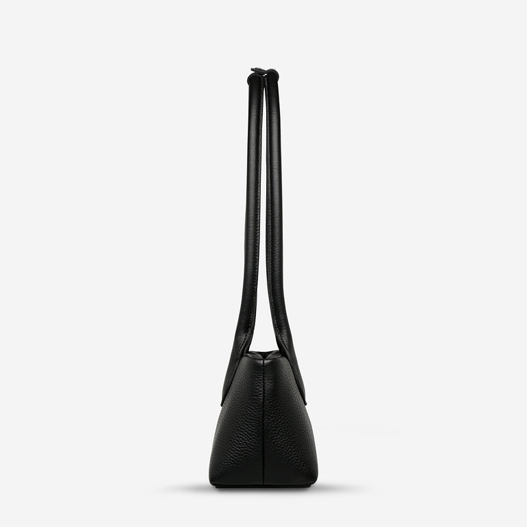 Status Anxiety The Lost Leather Bag Black