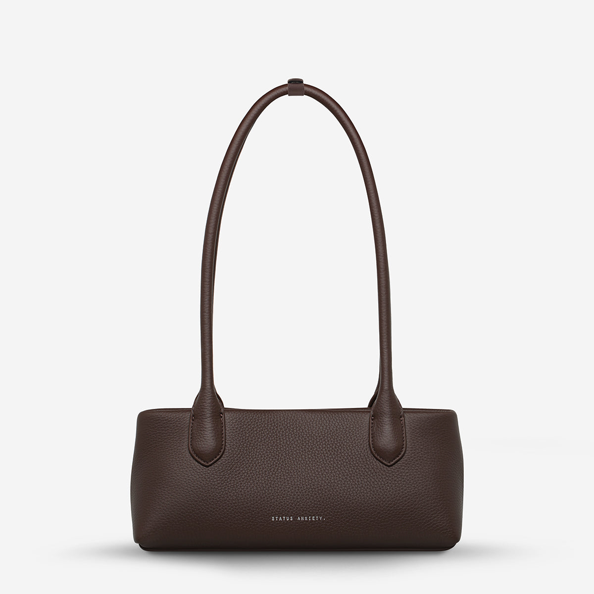 Status Anxiety The Lost Leather Bag Cocoa