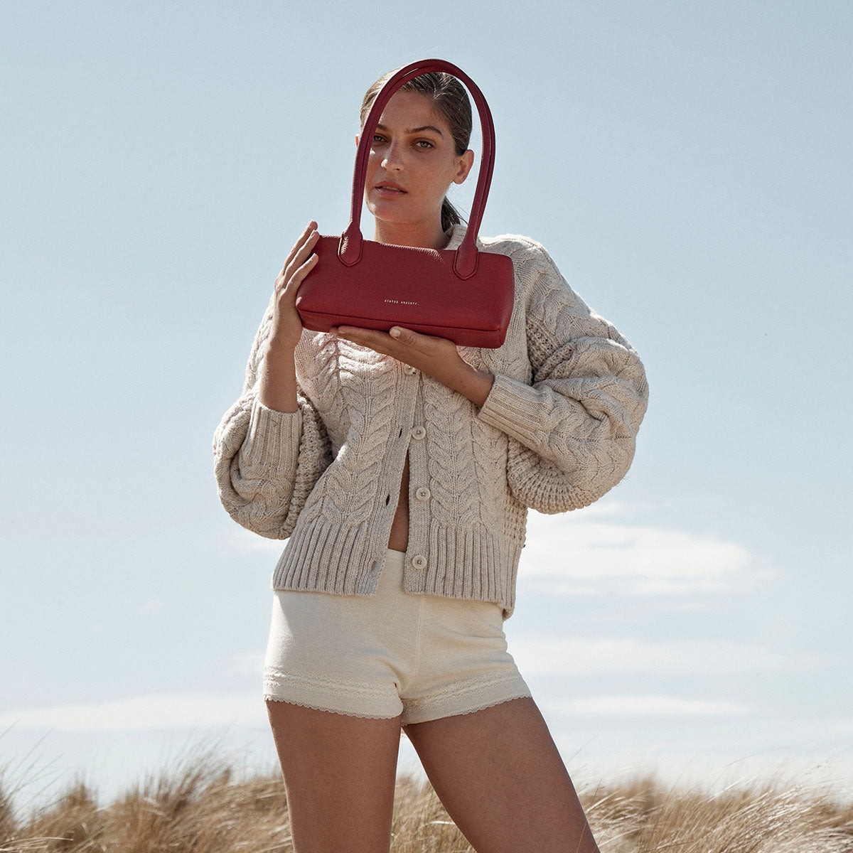 Status Anxiety The Lost Leather Bag Rouge