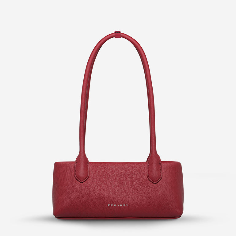 Status Anxiety The Lost Leather Bag Rouge