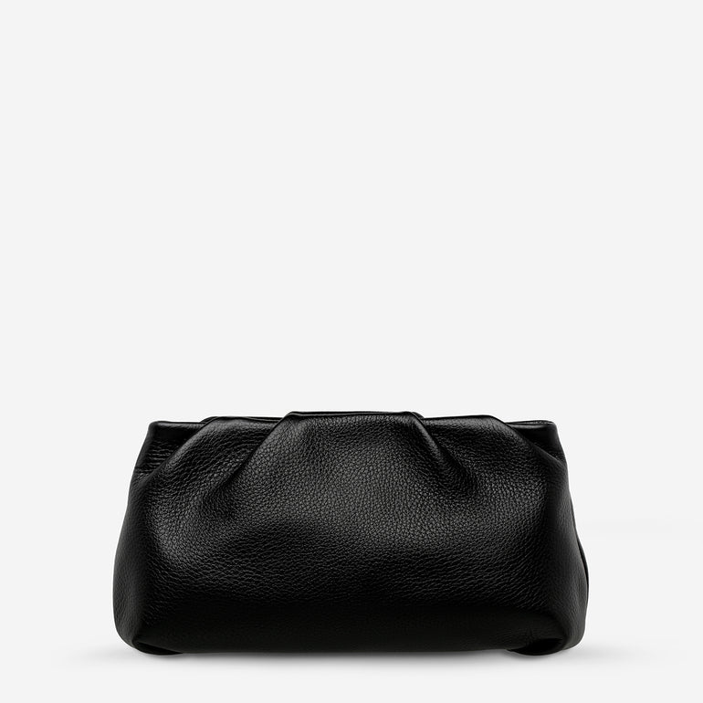 Status Anxiety The Moment Women's Leather Clutch Black