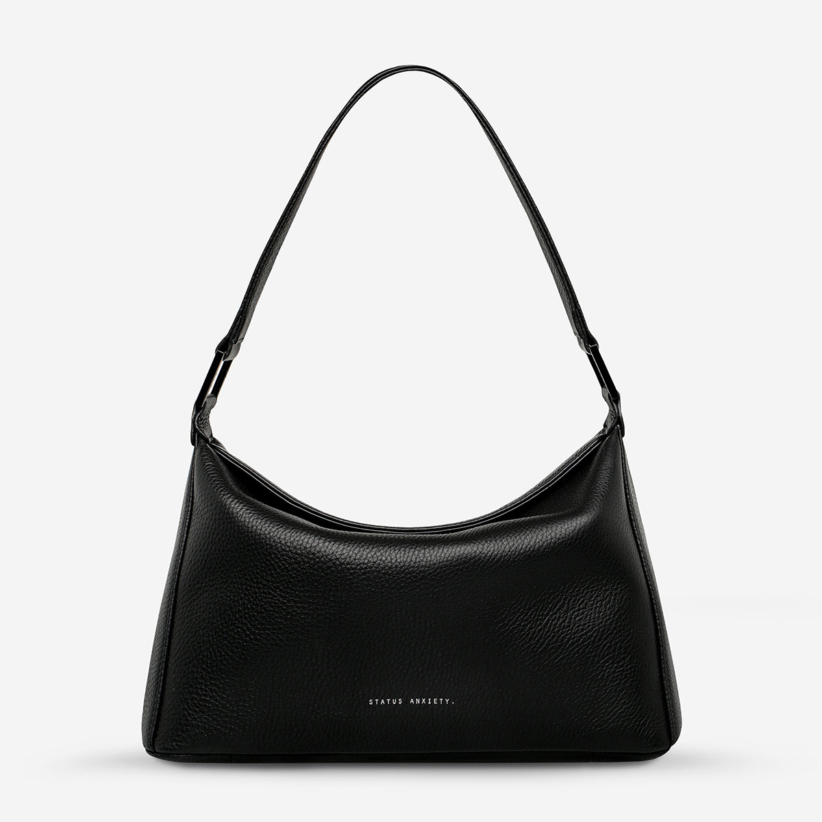 Status Anxiety Think Twice Women's Leather Bag Black